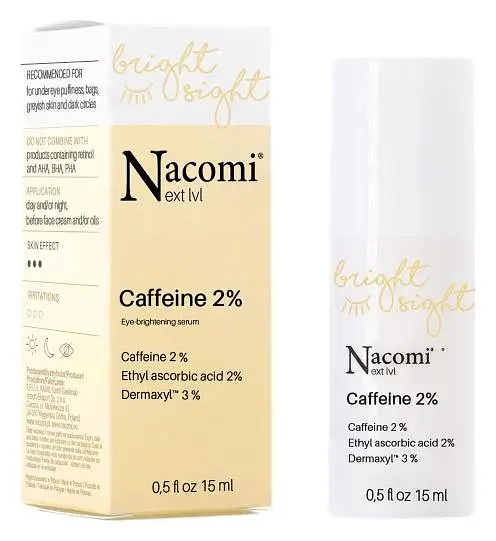 Nacomi Caffeine 2% Eye Brightening Serum