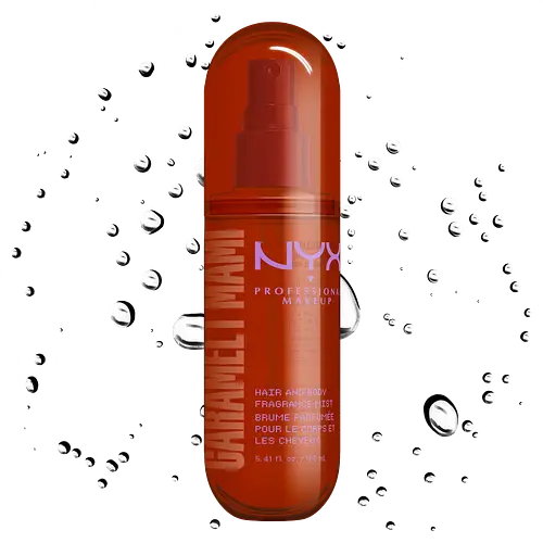 NYX Cosmetics Hair And Body Fragrance Mist Caramelt Mami