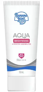 Banana Boat Aqua Brightening UV Protection Sunscreen Lotion SPF 50+