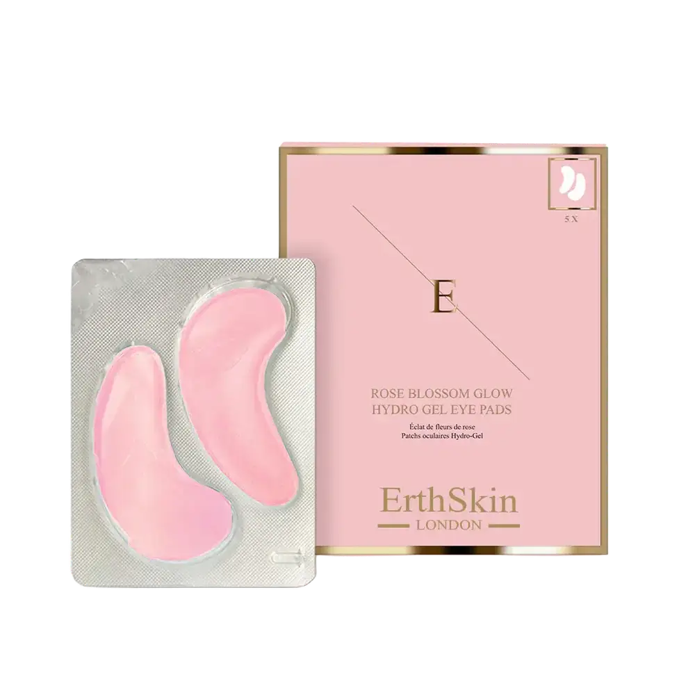 ErthSkin London Rose Blossom Glow Hydro Gel Eye Pads