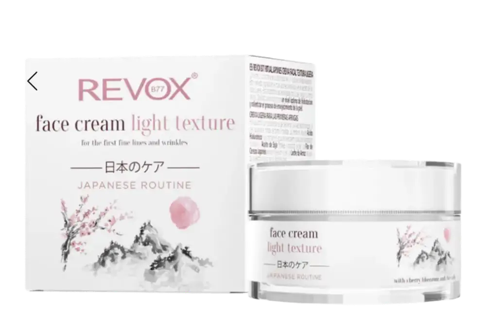 REVOX B77 Japanese Routine Face Cream Light Texture