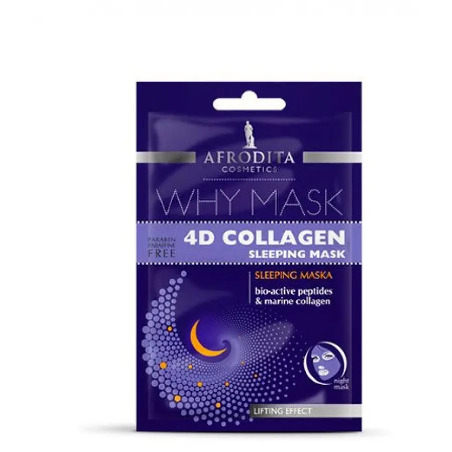 Afrodita Why Mask 4D Collagen Sleeping Mask