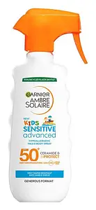 Garnier Ambre Solaire Kids Sensitive Advanced Hypoallergenic Spray SPF 50+ Finland