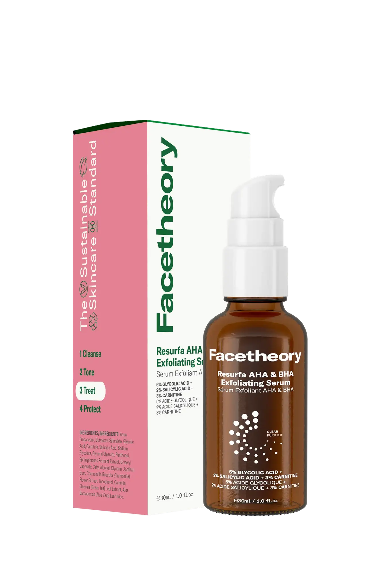 FaceTheory Resurfa AHA & BHA Exfoliating Serum