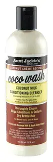 Aunt Jackie's Curls & Coils Coco Wash Coconut Milk Conditioning Cleanser