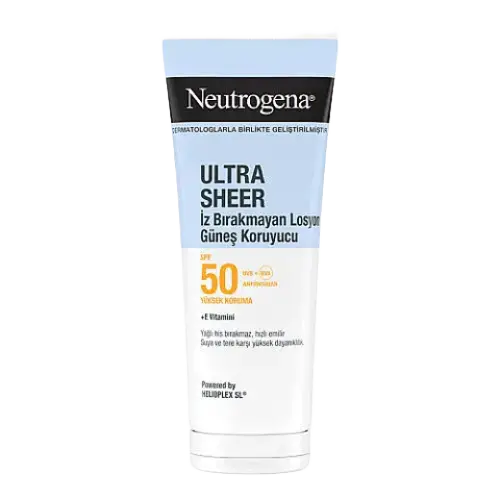 Neutrogena Ultra Sheer Sun Lotion SPF 50 Turkey