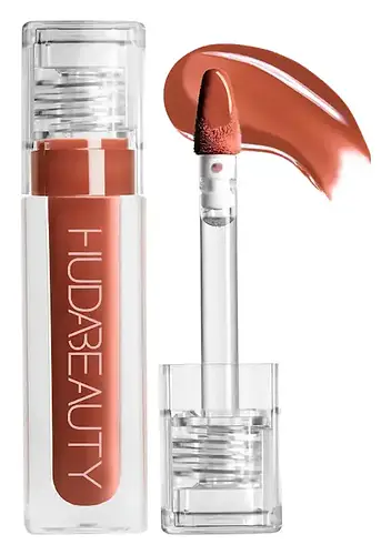 Huda Beauty Faux Filler Extra Shine Lip Gloss Foxy