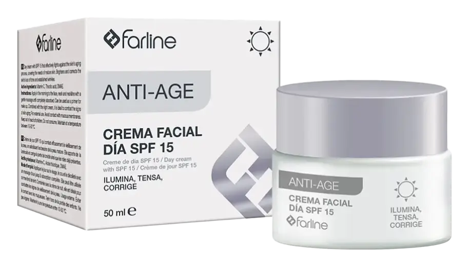 Farline Crema Facial Anti-Age Día SPF15