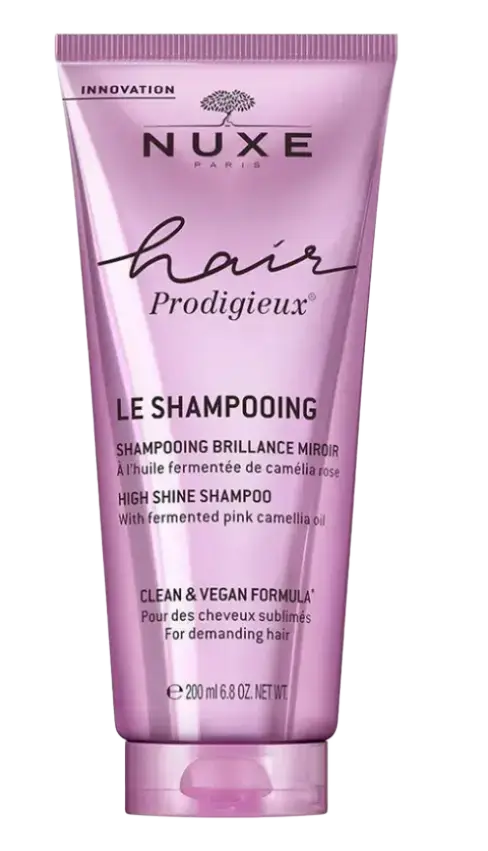 Nuxe Hair Prodigieux Mirror Shine Shampoo With Fermented Camellia Rose Oil