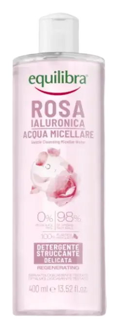 Equilibra Rose Gentle Cleansing Micellar Water With Hyaluronic Acid