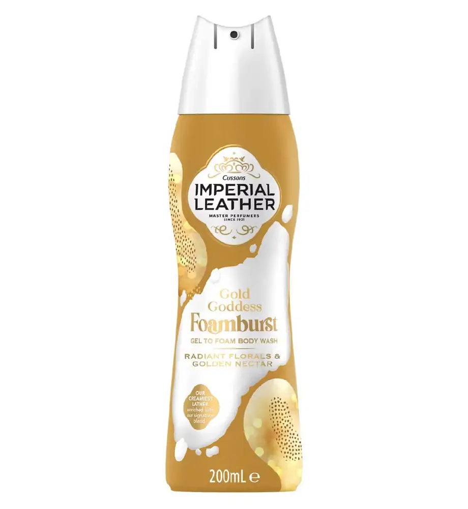 Imperial Leather Gold Goddess Foamburst Gel To Foam Body Wash