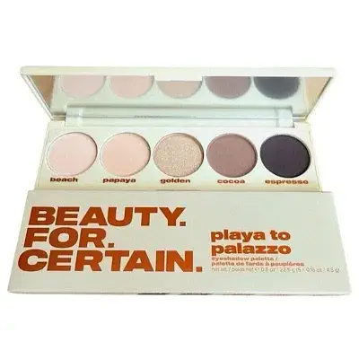 Beauty For Certain Playa To Palazzo Eyeshadow Palette