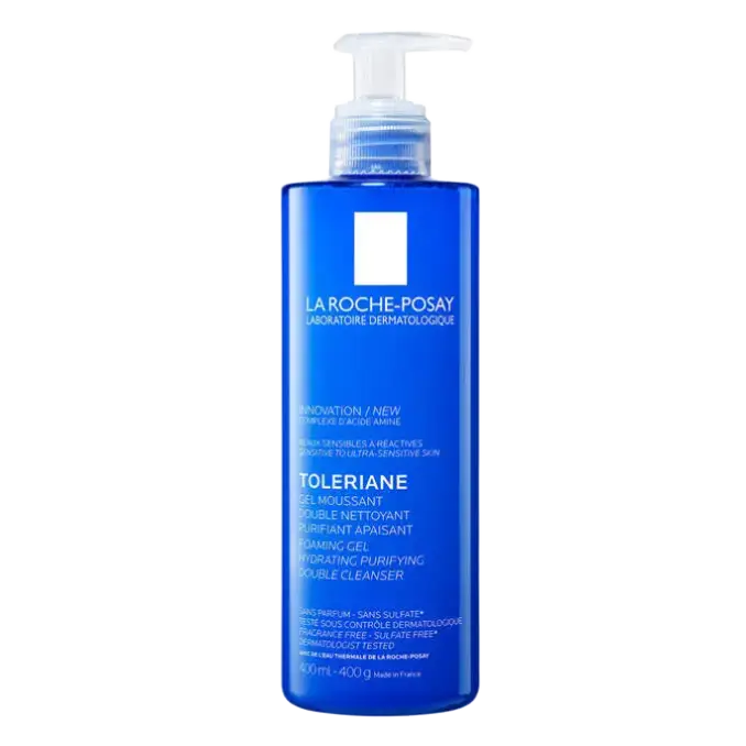 La Roche-Posay Toleriane Foaming Gel Hydrating Purifying Double Cleanser France