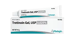 Padagis Tretinoin Gel, USP 0.025%