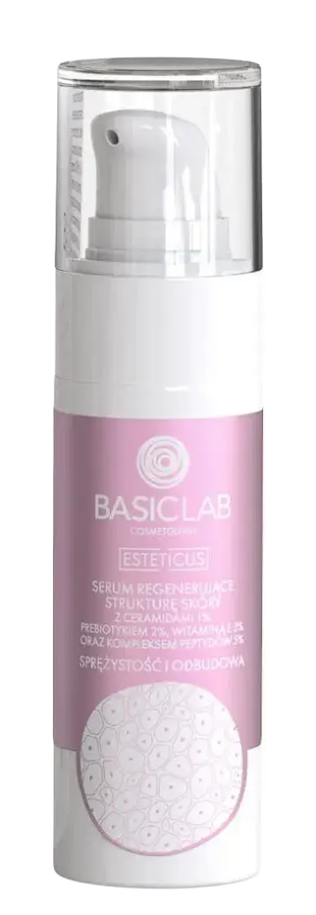 BasicLab Esteticus Regenerating Serum With 1% Ceramides & 5% Peptides