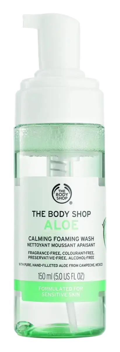 The Body Shop Aloe Calming Foaming Wash