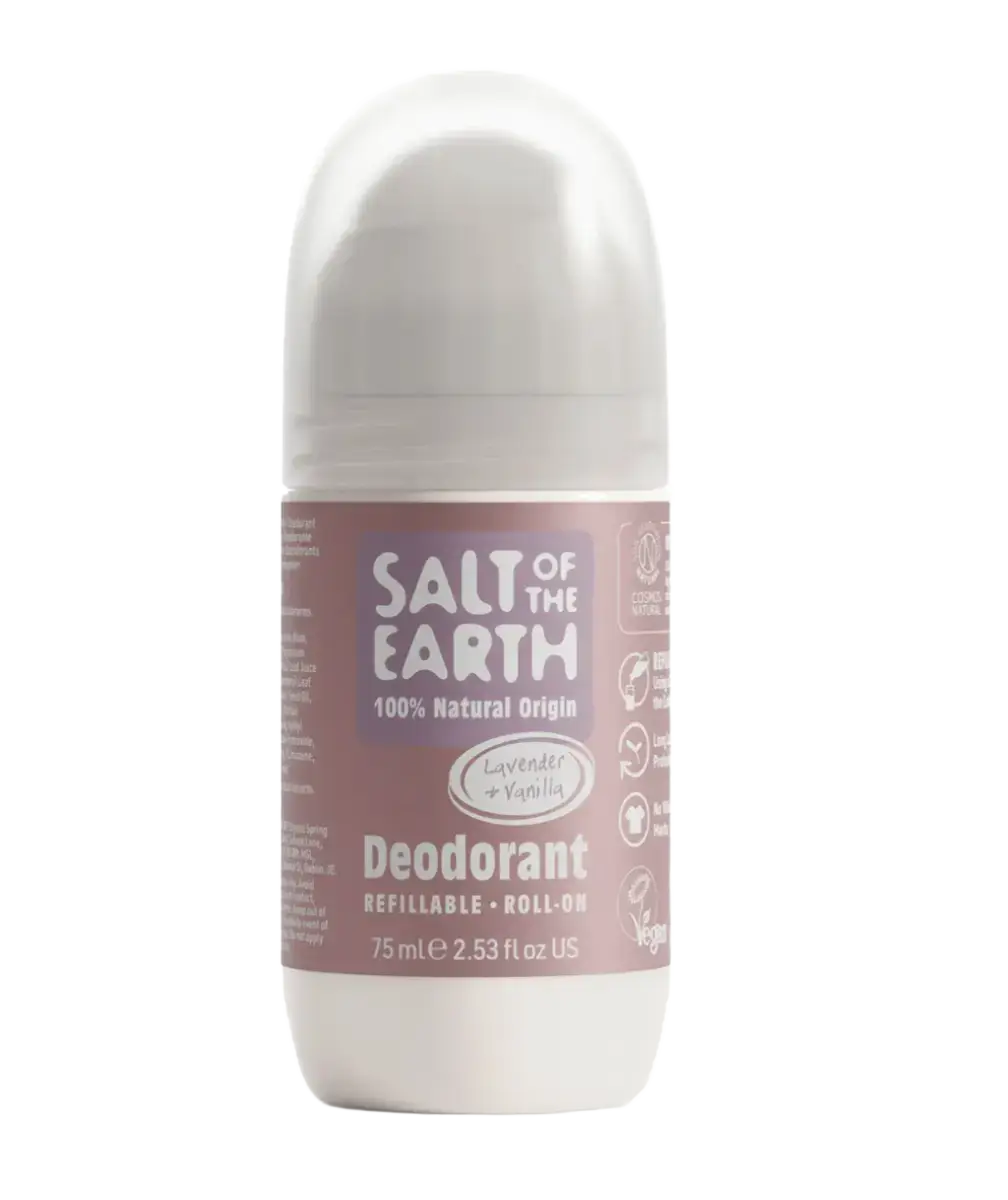 Salt Of The Earth Natural Roll-On Deodorant Lavender & Vanilla