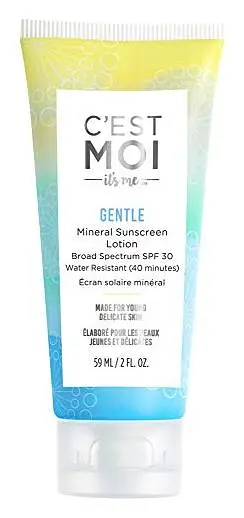 C’est Moi Gentle Mineral Sunscreen Lotion Broad Spectrum SPF 30