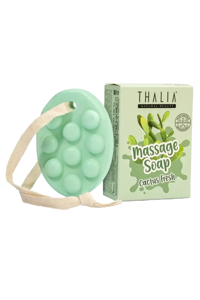 Thalia Natural Beauty Massage Soap Cactus Fresh