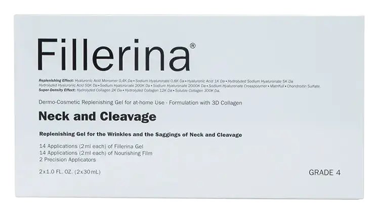 Fillerina Neck And Cleavage Replenishing Treatment 14 Day Kit Gel