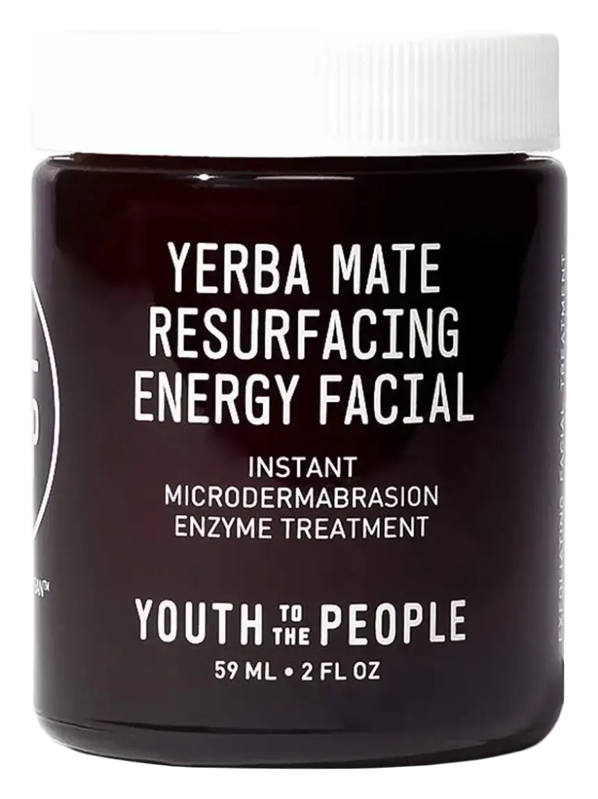Youth To The People Yerba Mate Resurfacing + Exfoliating Energy Facial with Enzymes