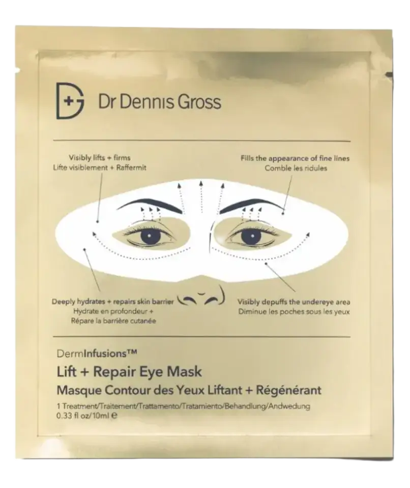 Dr. Dennis Gross Skincare DermInfusions Lift + Repair Eye Mask
