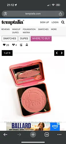 Too Faced Papa Don’t Peach Blush