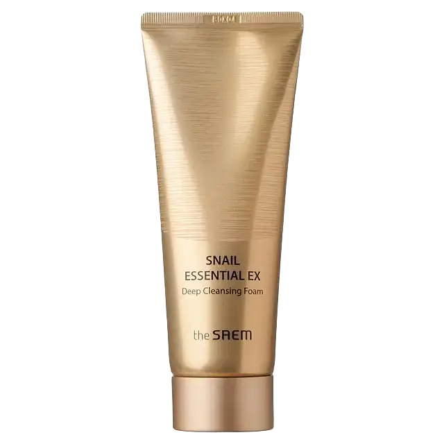 The Saem Snail Essential EX Wrinkle Solution Deep Cleansing Foam