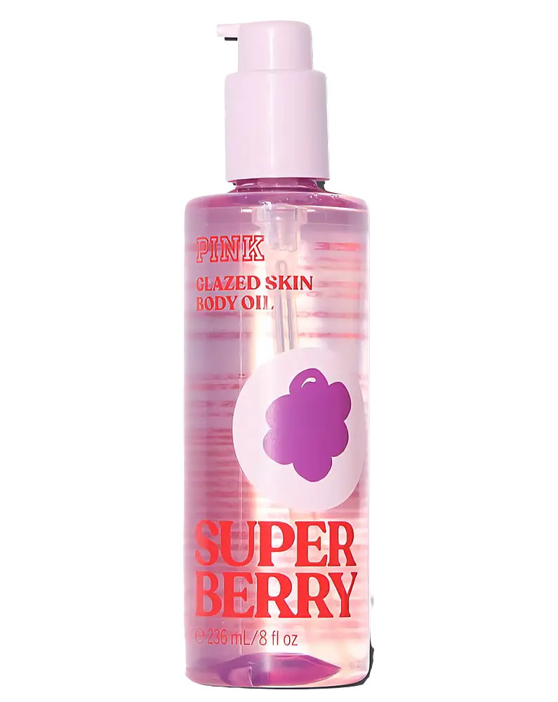 Victoria’s Secret Pink Glazed Skin Body Oil Super Berry