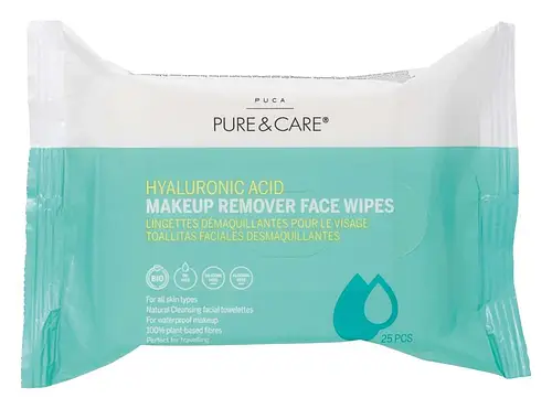 Puca – Pure & Care Hyaluronic Acid Makeup Remover Face Wipes