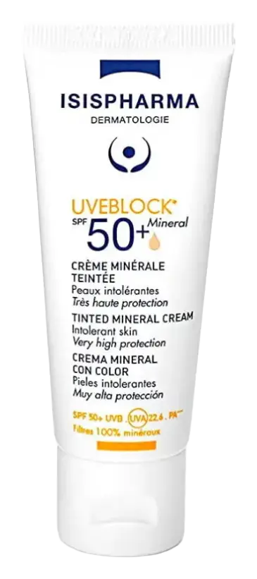 Isispharma Uveblock SPF 50+ Mineral Cream Tinted