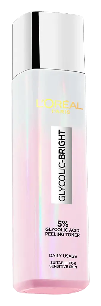 L'Oreal Glycolic Bright 5% Glycolic Acid Peeling Toner Malaysia