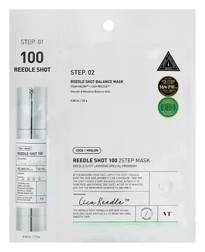 VT Cosmetics Reedle Shot 100 2 Step Balance Mask