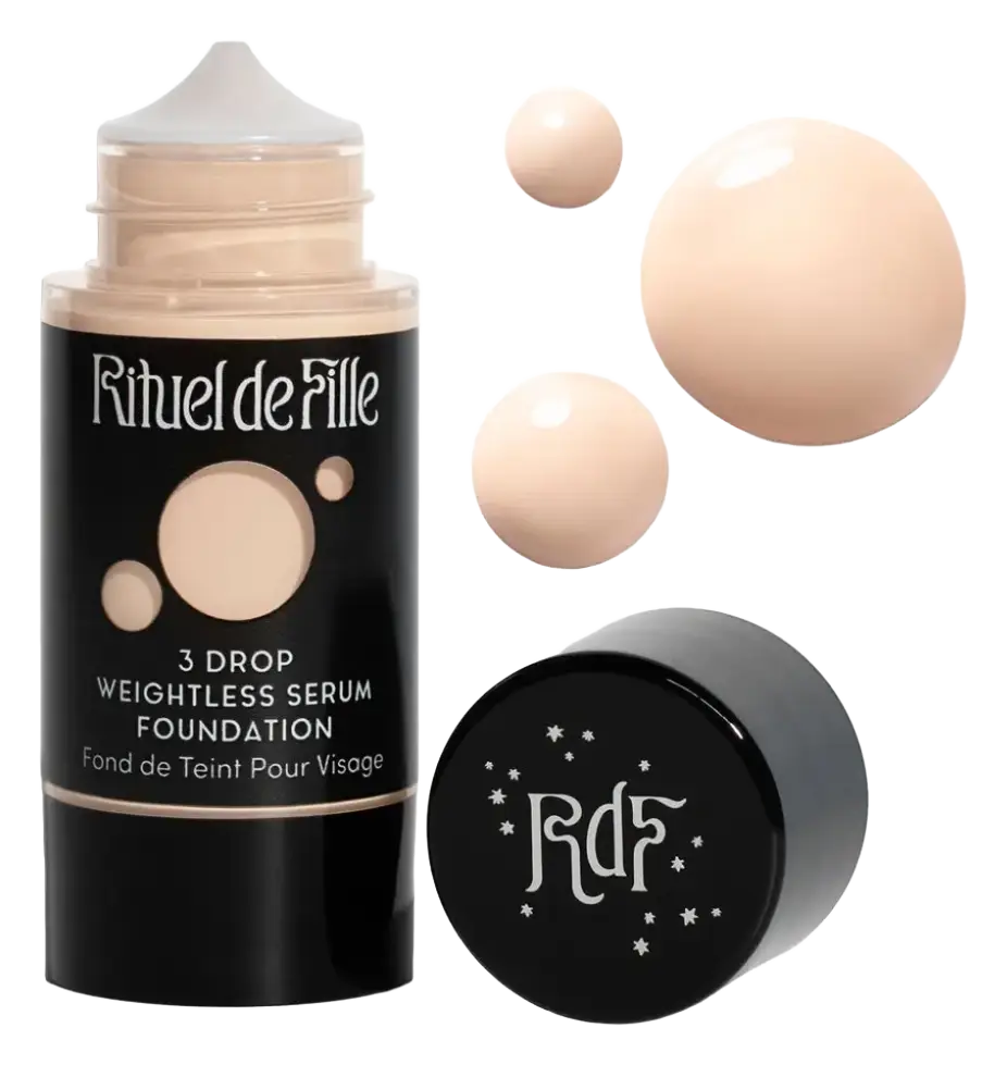 Rituel de Fille 3 Drop Weightless Serum Foundation Potion #110