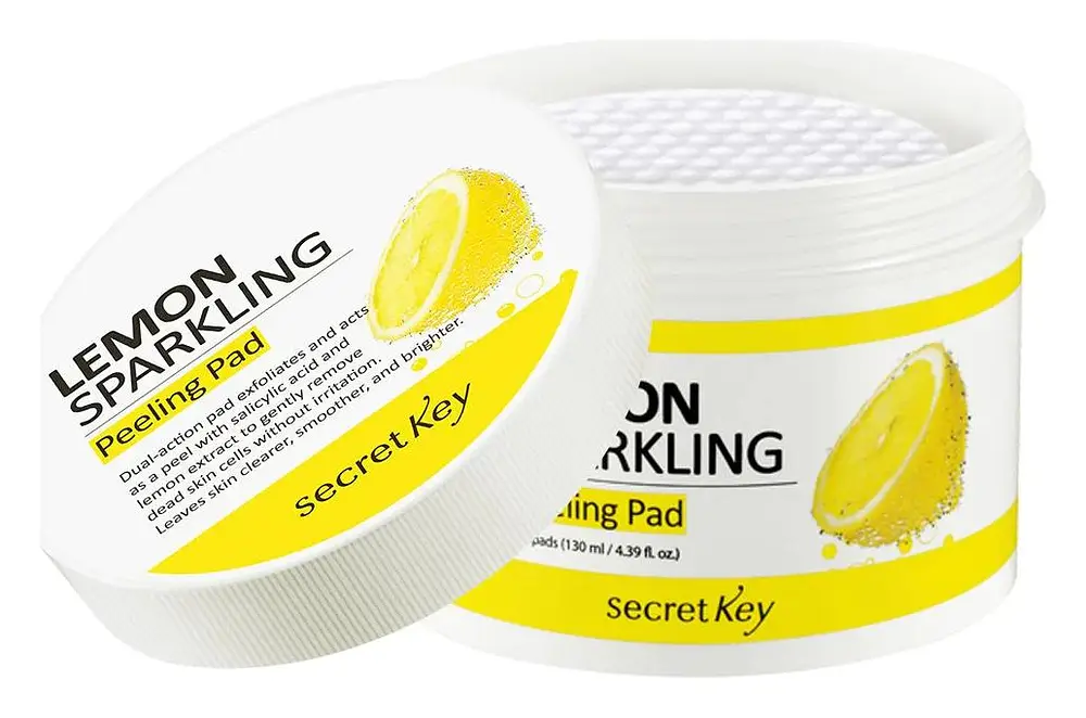 Secret Key Lemon Sparkling Peeling Pad