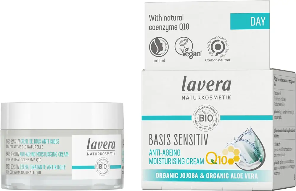 Lavera Basis Sensitiv Anti-Ageing Moisturising Cream Q10