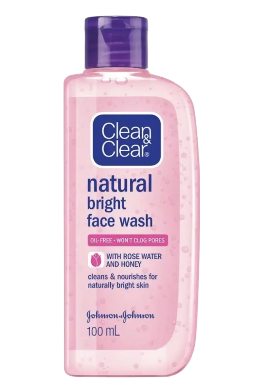 Clean & Clear Natural Bright Face Wash Indonesia
