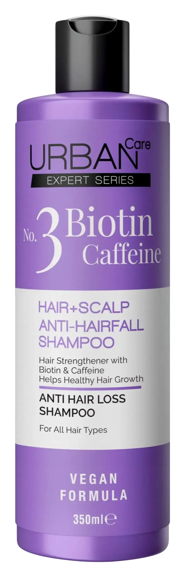 Urban Care Expert Series No. 3 Biotin Caffeine Hair+Scalp Anti-Hairfall Shampoo