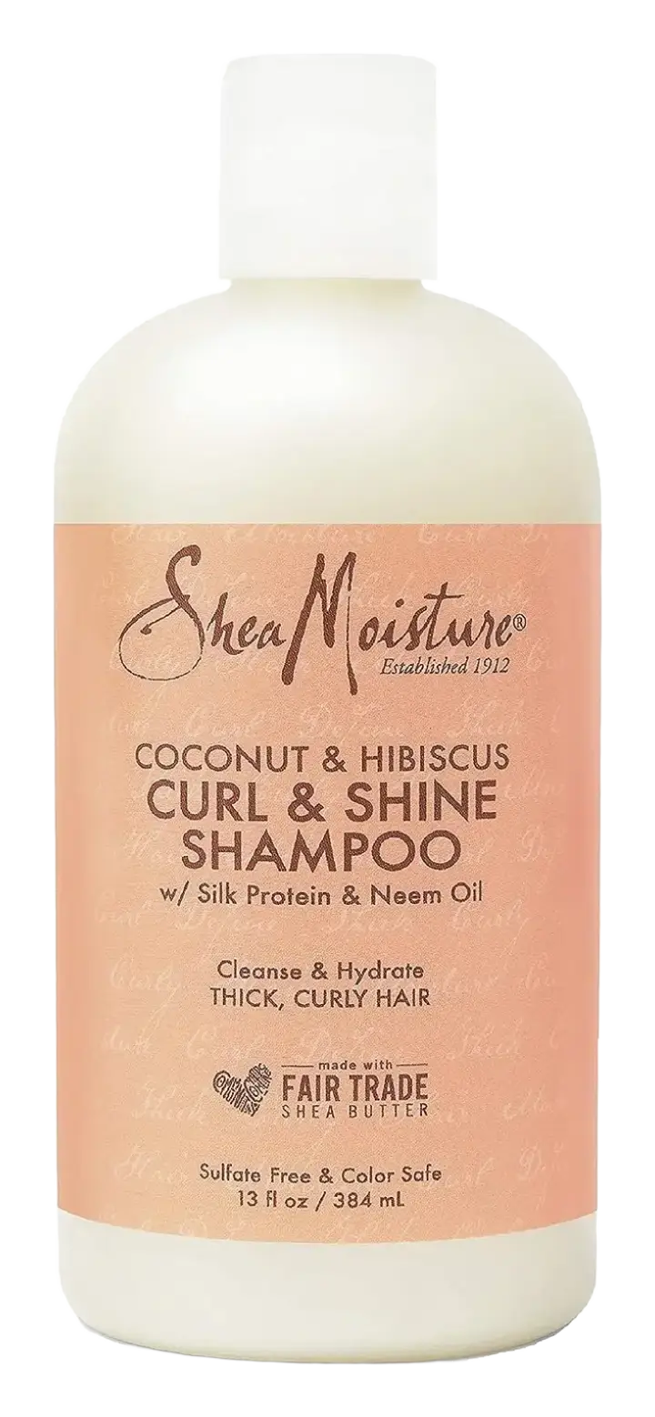 Shea Moisture Coconut & Hibiscus Curl & Shine Shampoo
