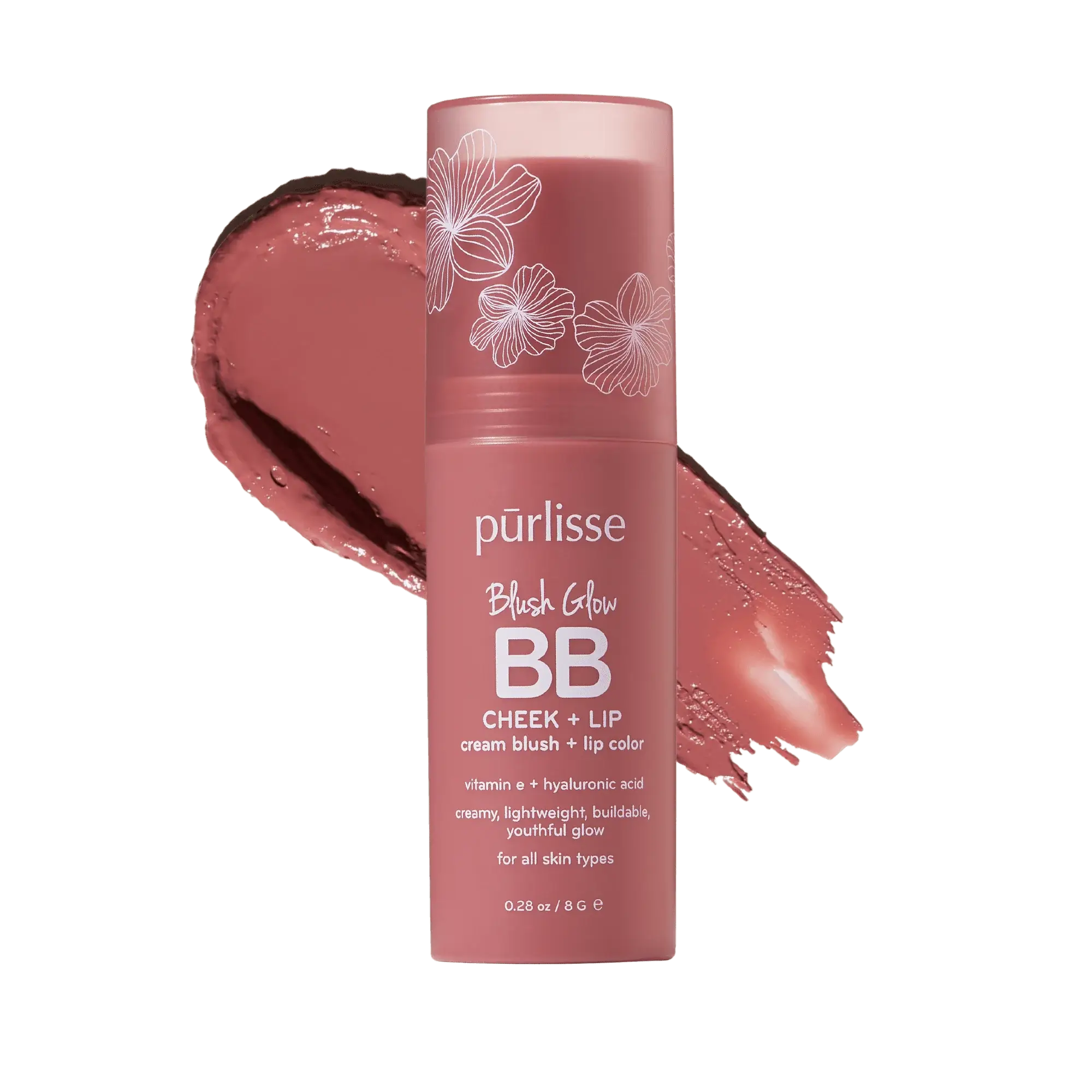 Purlisse Blush Glow BB Cheek + Lip Nude Sugar