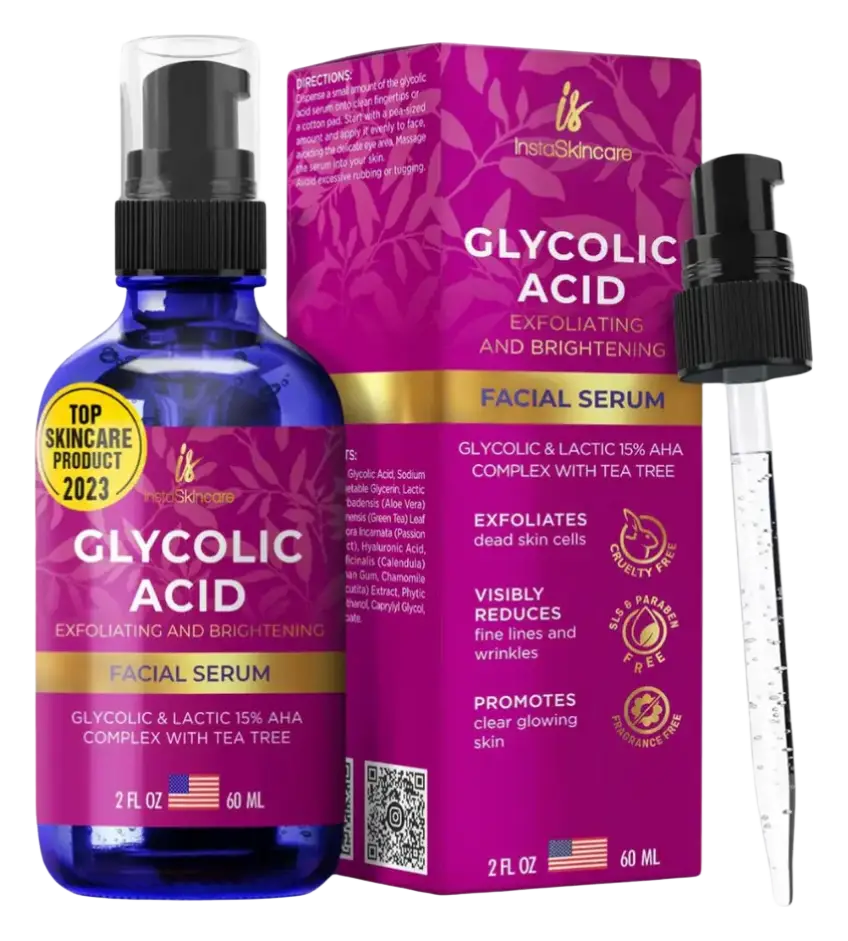 Instaskincare Glycolic Acid Facial Serum