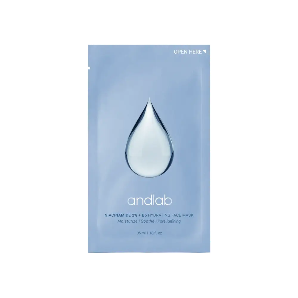 AndLab Niacinamide 2% + B5 Hydrating Face Mask
