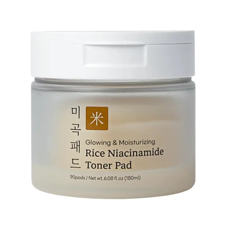 GLAMFOX Rice Niacinamide Toner Pad