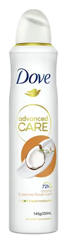 Dove Advanced Care Antiperspirant Deodorant Aerosol Coconut and Jasmine