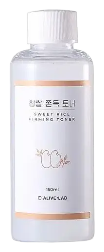 ALIVE:LAB Sweet Rice Firming Toner