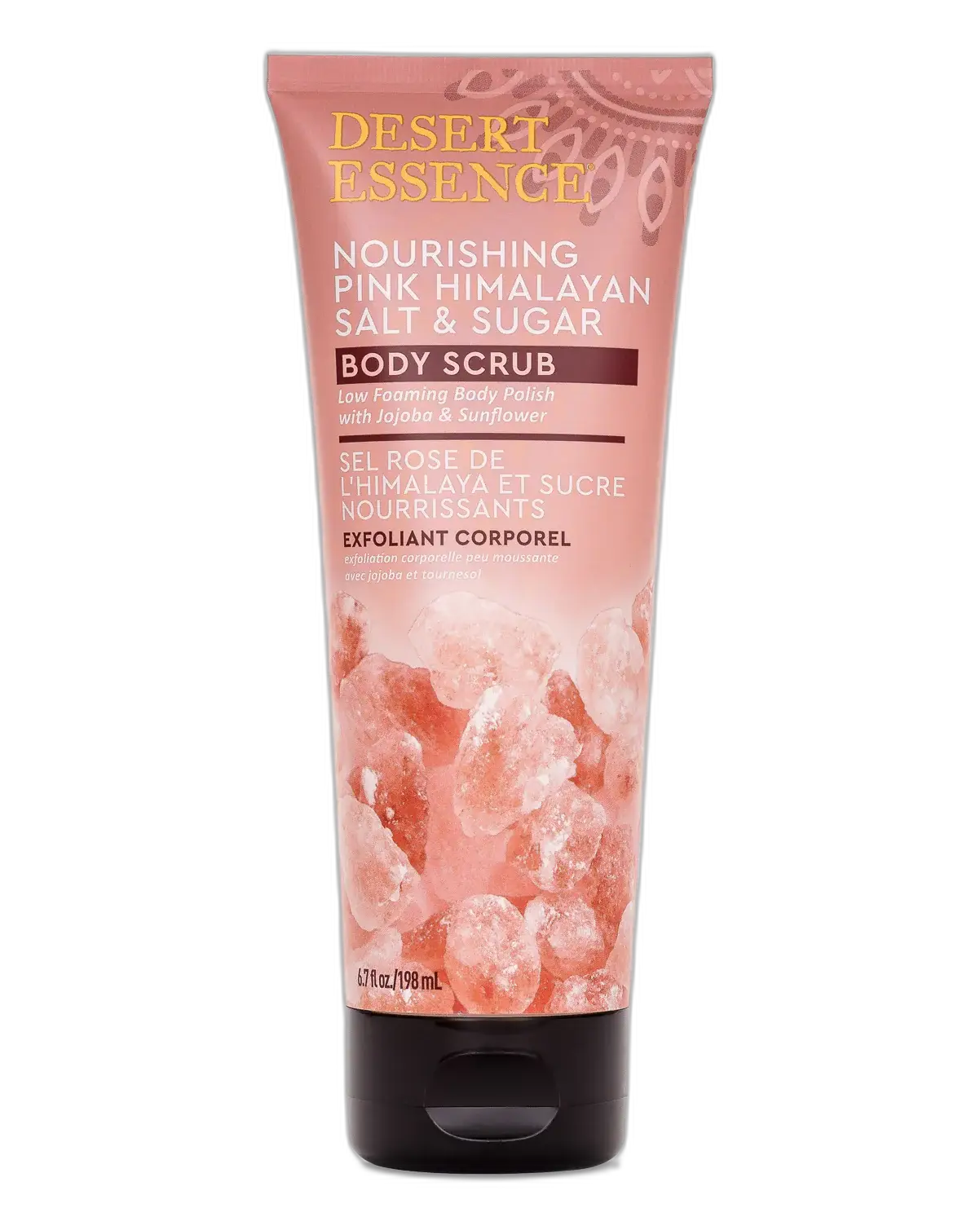 Desert Essence Nourishing Pink Himalayan Salt & Sugar Body Scrub