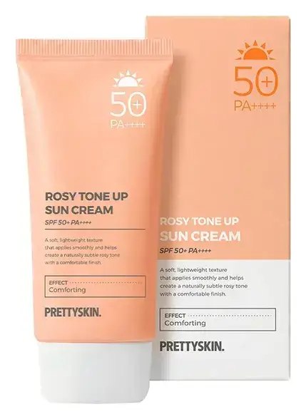 Pretty Skin Rosy Tone Up Sun Cream SPF 50+ PA++++