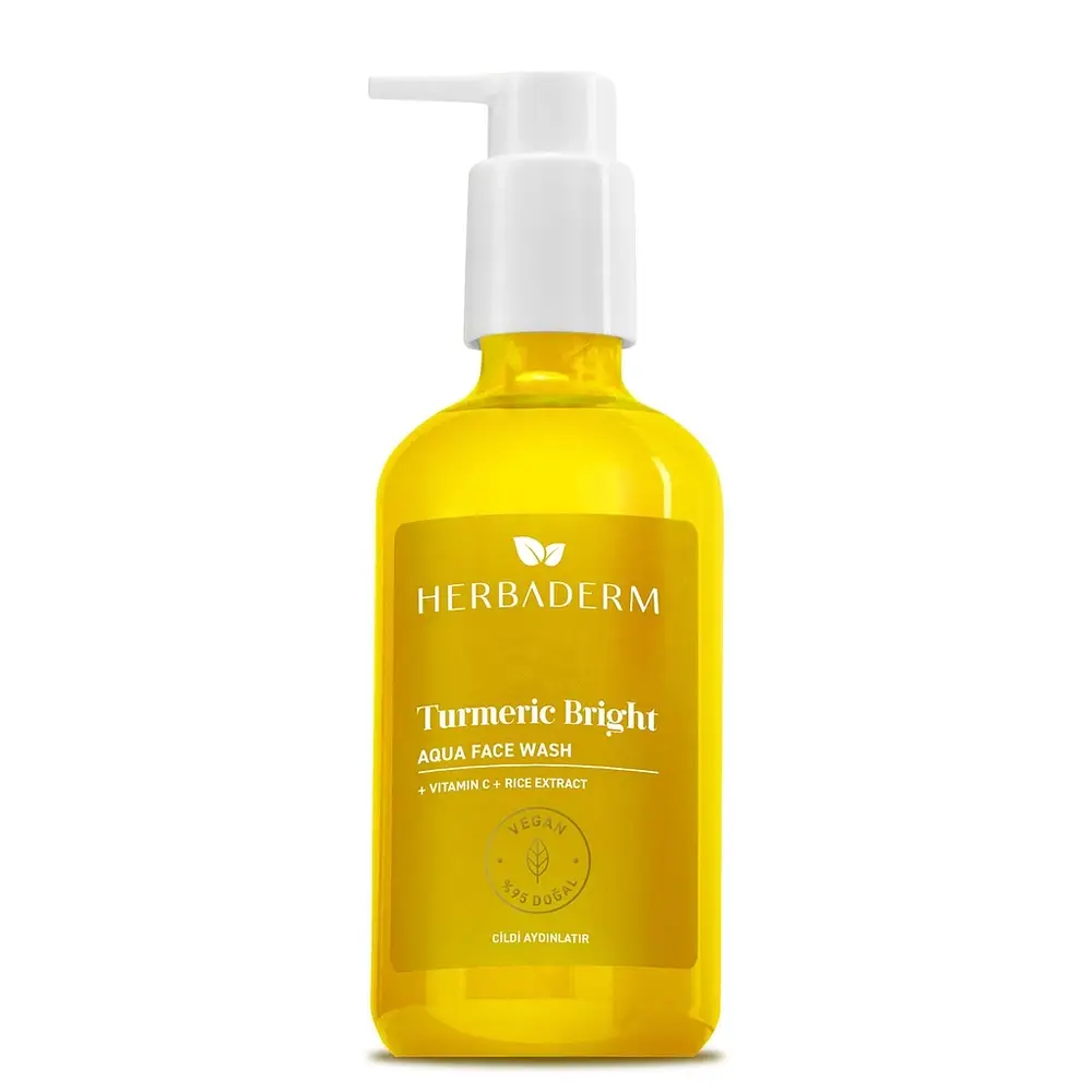 Herba Derm Turmeric Bright Aqua Face Wash