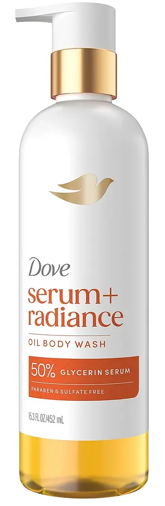 Dove Serum + Oil Body Wash Radiance