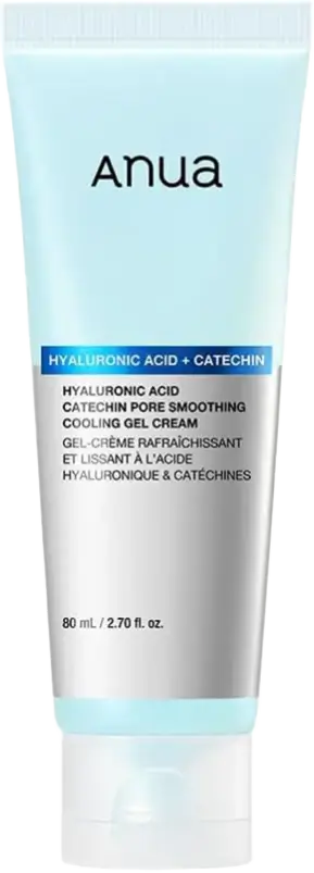 Anua Hyaluronic Acid Catechin Pore Smoothing Cooling Gel Cream